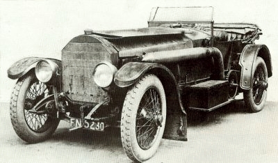 Count Louis Zborowski - Benz engined Chitty II in original trim